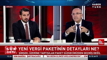Mehmet Şimşek: Kayıt dışılıkla mücadele edeceğiz