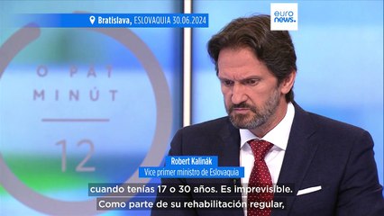 El primer ministro eslovaco, Robert Fico, tendrá problemas de salud permanentes tras el tiroteo