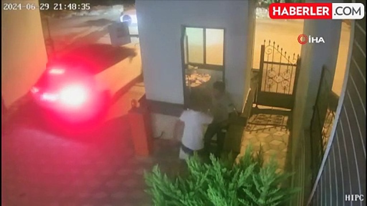 Güvenlik görevlisi tartıştığı site sakinini öldürdü! Cinayet anı kamerada