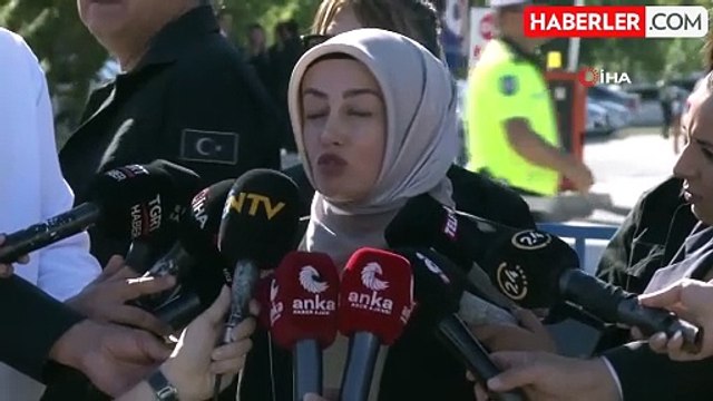 Sinan Ateş'in eşi Ayşe Ateş, duruşmaya çelik yelekle geldi