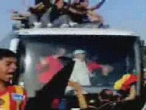 La joie au parc, Derby 090408, Entrée des joueurs I