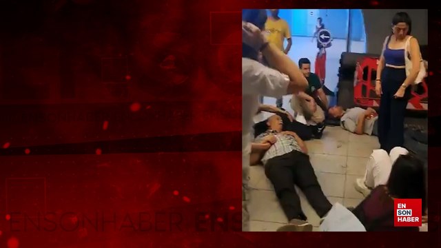 İzmir Metrosu'nda yürüyen merdiven kazası