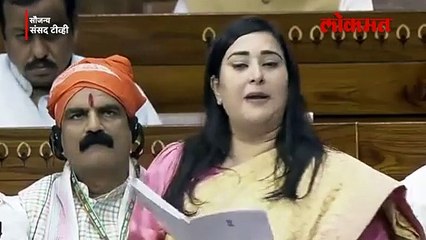अध्यक्ष जी... बांसुरी स्वराज यांनी आई सुषमा स्वराजांच्या शैलीत लोकसभेत भाषण केले