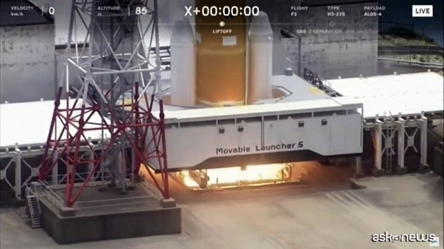 Il Giappone lancia con successo il razzo H3 di ultima generazione