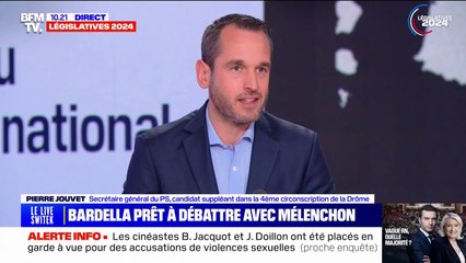 Pierre Jouvet (PS): "Jean-Luc Mélenchon ne sera pas Premier ministre"