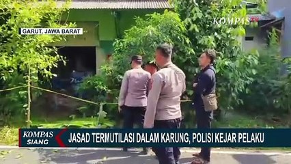 Polisi Kejar Pelaku Mutilasi Pria di Garut