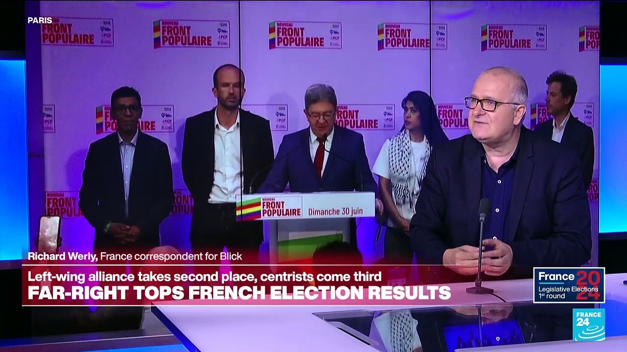 France elections: Left-wing alliance takes second place, will withdraw candidates where third