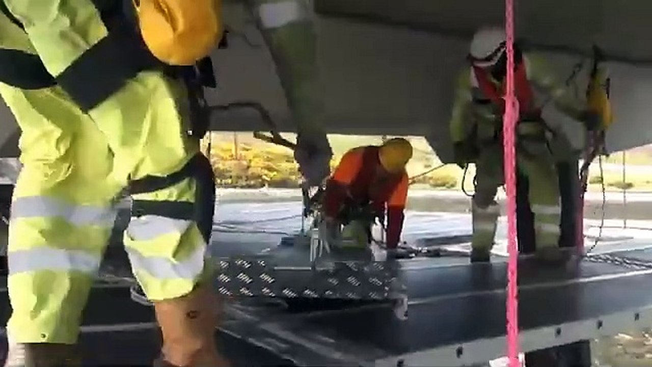 WEB Deck™ Under Bridge Access Solution