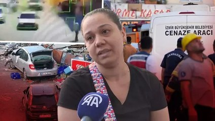 İzmir’in Torbalı ilçesinde patlamaya tanık olanlar yaşadıkların anlattı