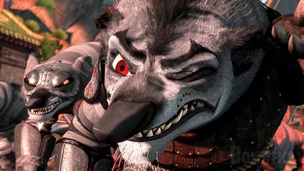Po & Les Cinq Cyclones VS L'Armée des Loups | Kung Fu Panda 2 | Extrait VF  4K