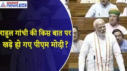 लोकसभा में राहुल गांधी ने ऐसा क्या बोल डाला कि पीएम मोदी को बीच में खड़ा होना पड़ गया