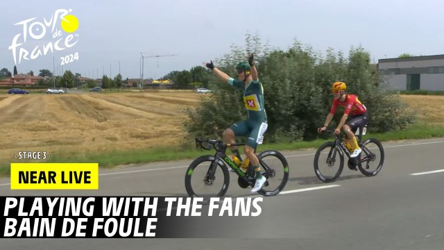 Playing with the fans - Stage 3 - Tour de France 2024