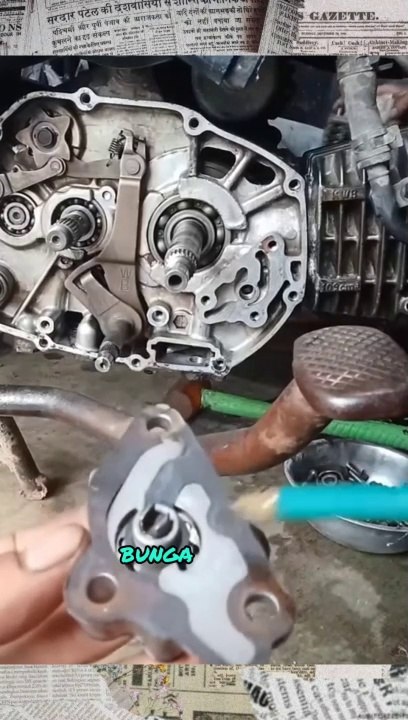 Memperbaiki pompa yang rusak