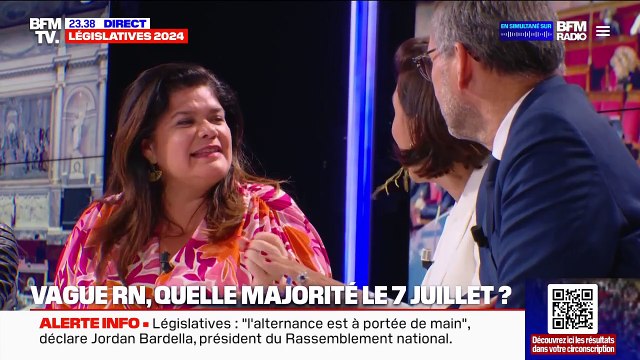 Raquel Garrido pète les plombs sur BFMTV Arrêtez de raconter des conneries