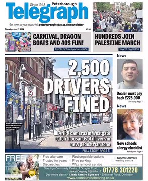 Headlines video for Peterborough Telegraph