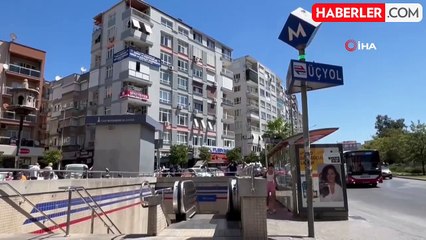 İzmir Metro'sunda yürüyen merdiven arızalandı: 9 yaralı