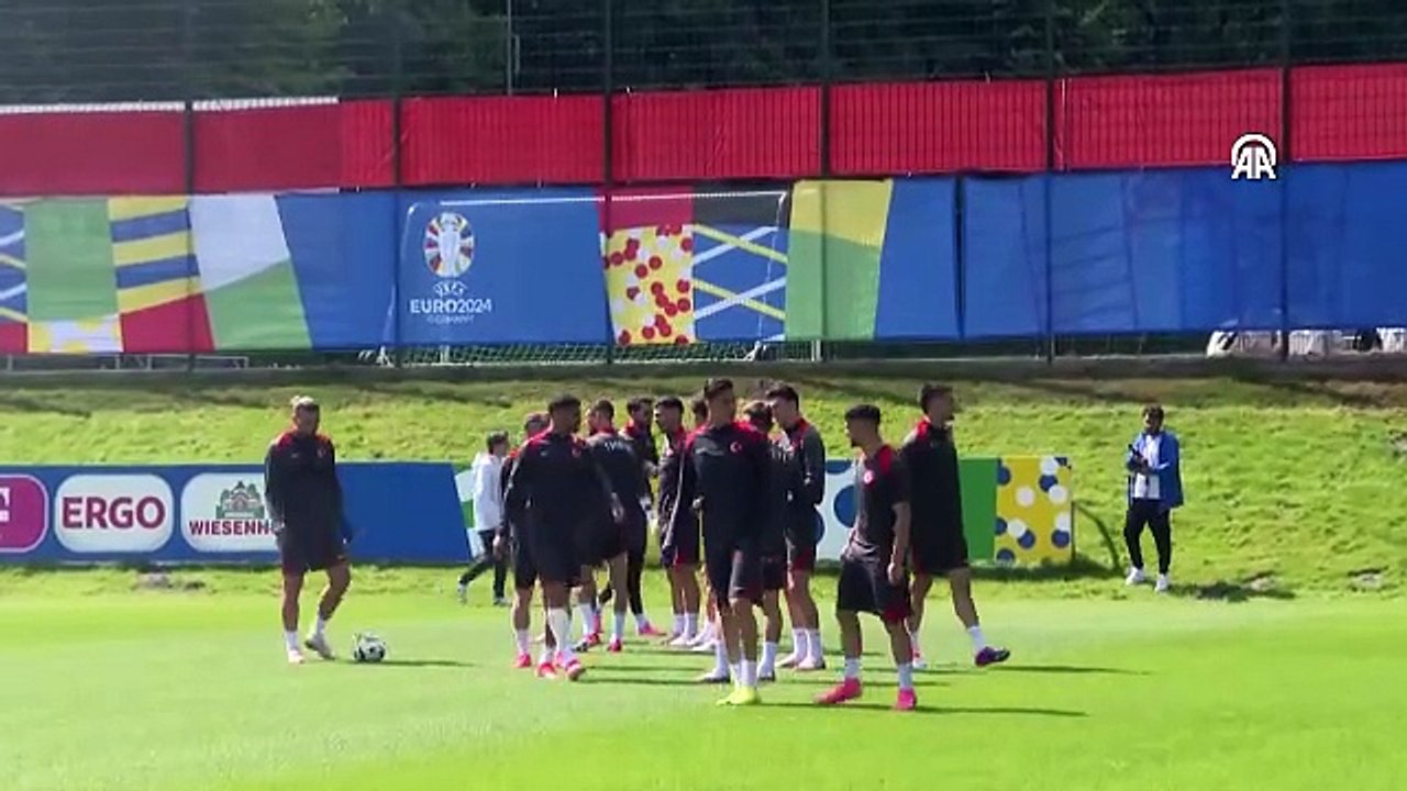 A Milli Futbol Takımı, Avusturya maçının hazırlıklarını sürdürdü