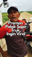 Preman Palak Sopir Truk