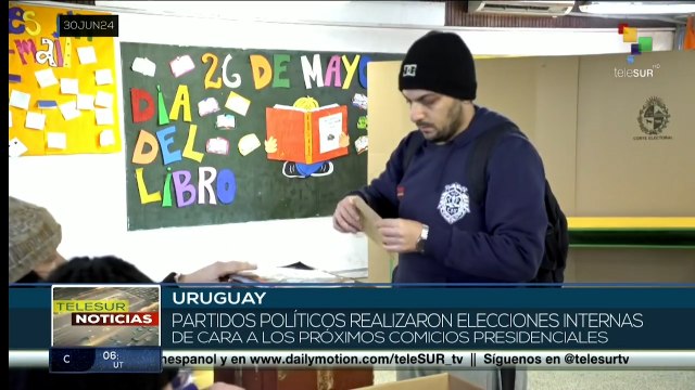 En Uruguay se realizaron elecciones internas para próximos comicios presidenciales