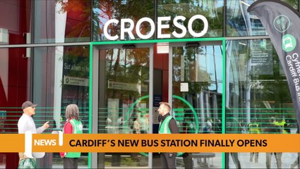 Cardiff’s new bus station up and running