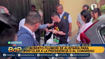 Tras polémica carta: ¿Alberto Fujimori podría postular a la presidencia o al congreso?
