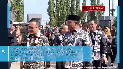 Menteri PANRB Tinjau Mall Pelayanan Publik di Kabupaten Jombang