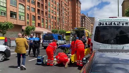 Atropello en la calle Vitoria