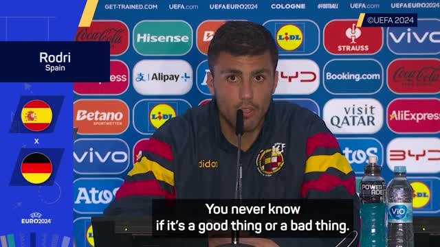 Spain are not afraid of Germany - Rodri
