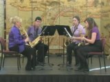 Midwest Young Artists - Quartet for Saxophones by Del Borgo