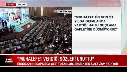 Cumhurbaşkanı Erdoğan'dan Kayseri'deki olaylarla ilgili açıklama