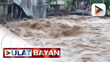 Ilang bahagi ng Davao City, binaha dahil sa matinding pag-ulan; Isang residente, tinangay ng baha