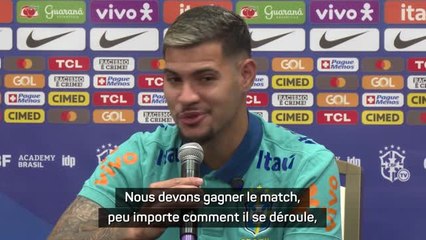 Brésil - Guimaraes : "Nous devons gagner le match, peu importe comment il se déroule"