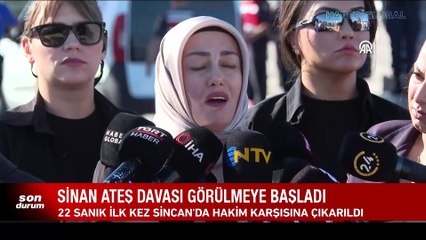 Sinan Ateş cinayeti davası başladı