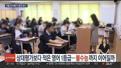 상대평가보다 적은 영어 1등급…불수능까지 이어질까