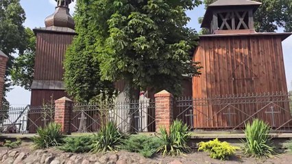 Dziękczynienie za skończony  remont kościoła w Łowiczku