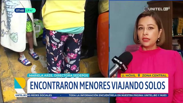 En Cochabamba, 50 menores fueron sorprendidos viajando sin ningún tipo de permisos