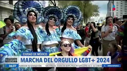 Así se vivió la  Marcha del Orgullo LGBTQ+ 2024 en la CDMX