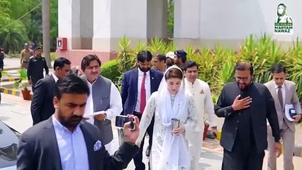 وزیراعلیٰ پنجاب محترمہ مریم نواز شریف کی پنجاب اسمبلی آمد !!