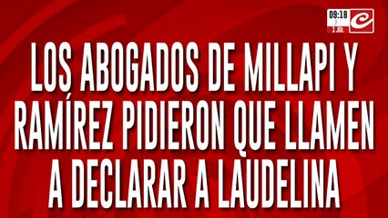 Caso Loan: los abogados de Millapi y Ramírez pidieron que llamen a declarar a Laudelina