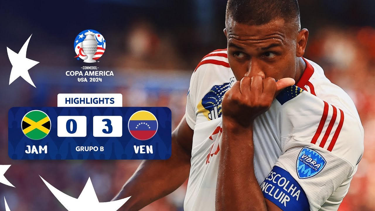 Jamaica vs Venezuela (0-3) | Copa América 2024 | Grupo B, Fecha 3