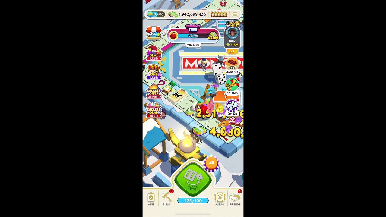 [Miniriceto]Game Play _ Monopoly Go! Day 287