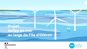 Projet éolien en mer au large d'Oléron