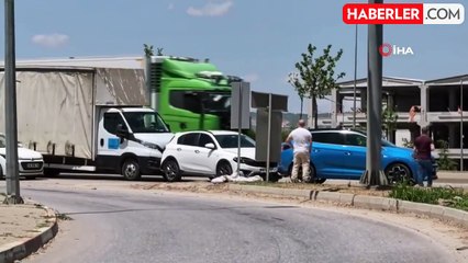 Bursa'da zincirleme kaza: 2 yaralı