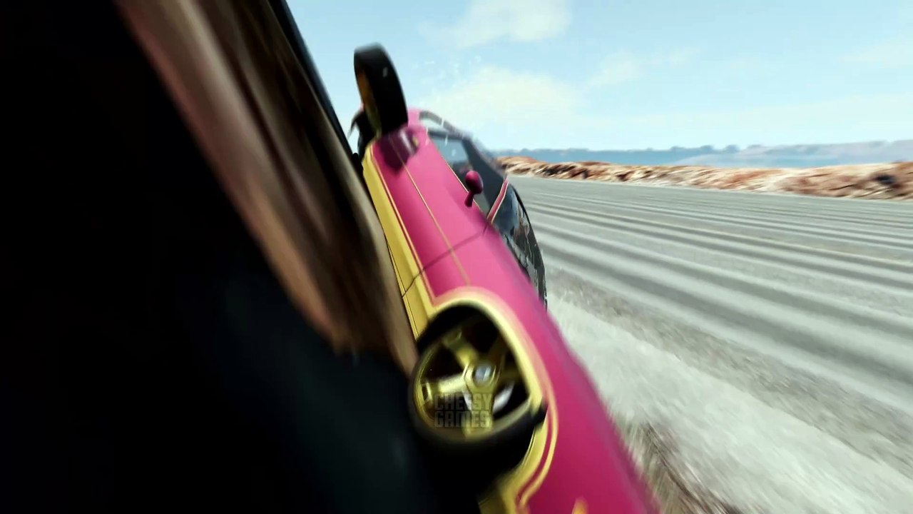 3# Epic Highway Crashes in BeamNG Drive | 4K Gameplay!
