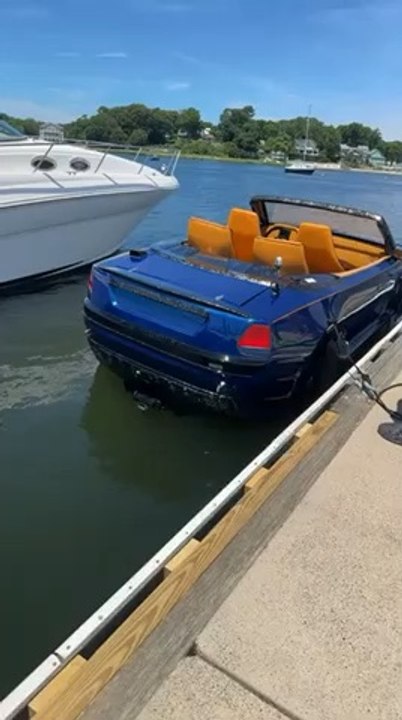 Cruisin’ in a car boat