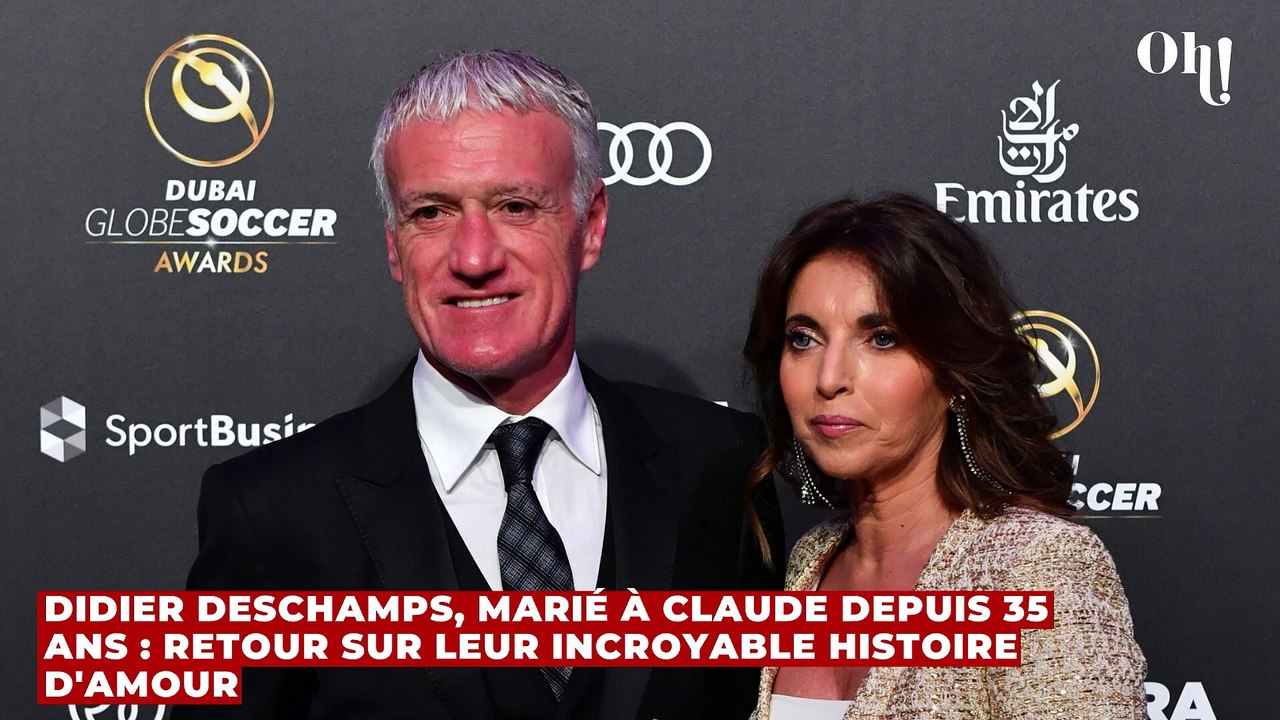 Didier Deschamps, marié à Claude depuis 35 ans : retour sur leur incroyable histoire d'amour