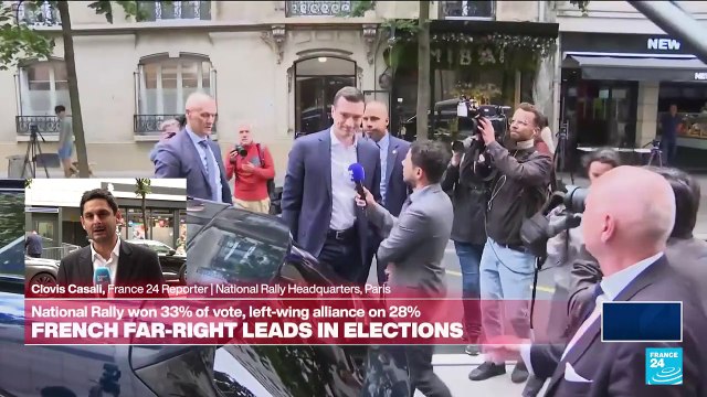 French legislative elections: Far-right works to turn first round win into power