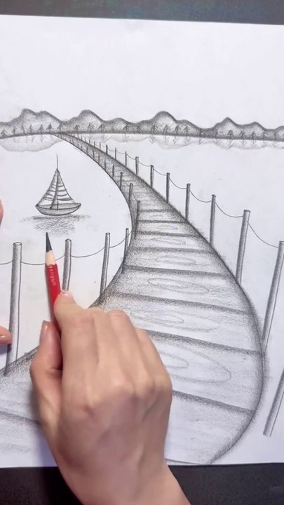 Easy make Pencil drawing #pencildraw #pencilart #drawing #reel #viral #trending #short