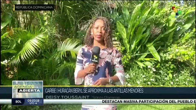 ¡Alerta de Huracán! Beryl se aproxima a las Antillas Menores