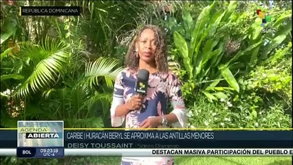 ¡Alerta de Huracán! Beryl se aproxima a las Antillas Menores